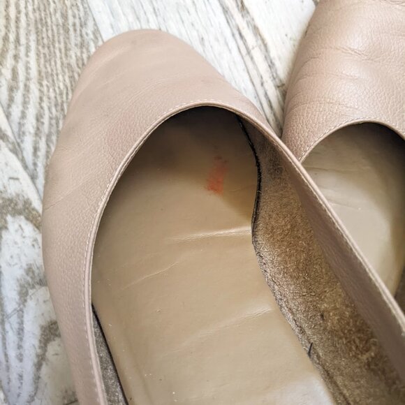 Everlane Day Glove Ballet Flat in Tan, Size 5 - Picture 3 of 5